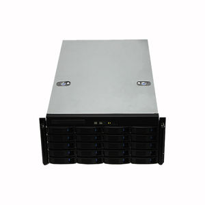 Boîtier de serveur personnalisé de <span class=keywords><strong>19</strong></span> pouces pour montage en rack, 20 baies, échange à chaud, châssis de serveur en rack 4u - Product Image 1