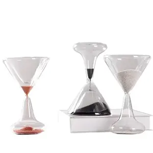 Creative one minute wine glass shaped hourglass wholesale children brush teeth sand timer