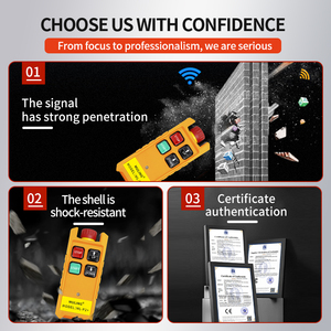 รีโมทคอนโทรลไร้สายอุตสาหกรรม ML-P2+ คุณภาพสูง สำหรับเครน รอก และวินซ์ - Product Image 2