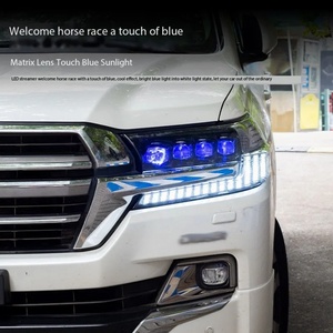 Faro Delantero para Automóvil TYPY, Faro Delantero LED Modificado, Luz Delantera LED DRL para Toyota Land Cruiser 2016-2019 - Product Image 2