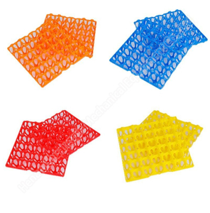 Plateau de transport en plastique réutilisable d'incubateur de plateau d'oeufs en plastique pour l'outil de collecte d'oeufs de poulet pour la ferme de couche - Product Image 6