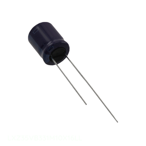 Distribuidor Autorizado, Condensador de Aluminio 330UF 20% 35V RADIAL TH, LXZ35VB331M10X16LL, 330 uF - Product Image 1