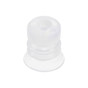 Ventosa de silicone para braço mecânico, acessório de silicone com ventosa industrial
