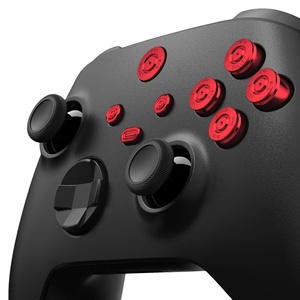 8 boutons directionnels métalliques ABXY ExtremeRate rouges 8-en-1 pour manette Xbox Series X S - Product Image 4