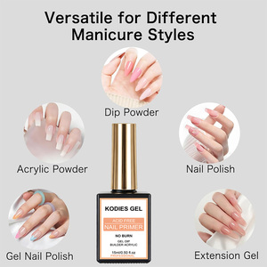 Base Coat Écologique Sans Acide OEM, Préparateur d'Ongles, Formule Adhésive Sans HEMA pour Ongles en Gel Acrylique, Personnalisation Privée - Product Image 4