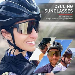 <span class=keywords><strong>Gafas</strong></span> <span class=keywords><strong>de</strong></span> <span class=keywords><strong>Sol</strong></span> Polarizadas KAPVOE 9023 para <span class=keywords><strong>Ciclismo</strong></span> para Hombre y Mujer con Lentes Fotocromáticas, Cortavientos para Deportes al Aire Libre, Espejadas Blancas - Product Image 2
