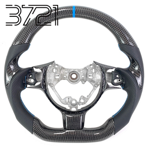 พวงมาลัยคาร์บอนไฟเบอร์แท้ สำหรับ Toyota 86 GT86 GR86 Subaru BRZ Scion FR-S ปี 2017-2026 - Product Image 1