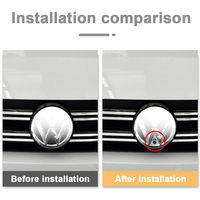 Pour Volkswagen Tiguan 2010 2012 2013 2015 CCD AHD 150 °   Caméra de vue avant du véhicule, vision nocturne, objectif Fisheye, étanche
