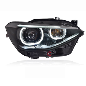 Faro Anteriore Styling per <span class=keywords><strong>BMW</strong></span> <span class=keywords><strong>F20</strong></span> 2012 2013 2014 2015 116i 118i 120i Design con Luce di Marcia Diurna DRL e Indicatore di Direzione per Auto - Product Image 1