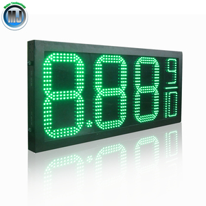 Không thấm nước Led Giá dầu Màn hình hiển thị giá trạm xăng Bảng hiển thị Led Giá dầu Màn hình hiển thị với điều khiển từ xa - Product Image 5