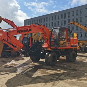 รถขุดล้อยาง Hitachi EX100WD มือสองในราคาต่ํา มีรถขุด ZX60 ZX70 ZX30U จัดส่งตรงทั่วโลก - Product Image 2