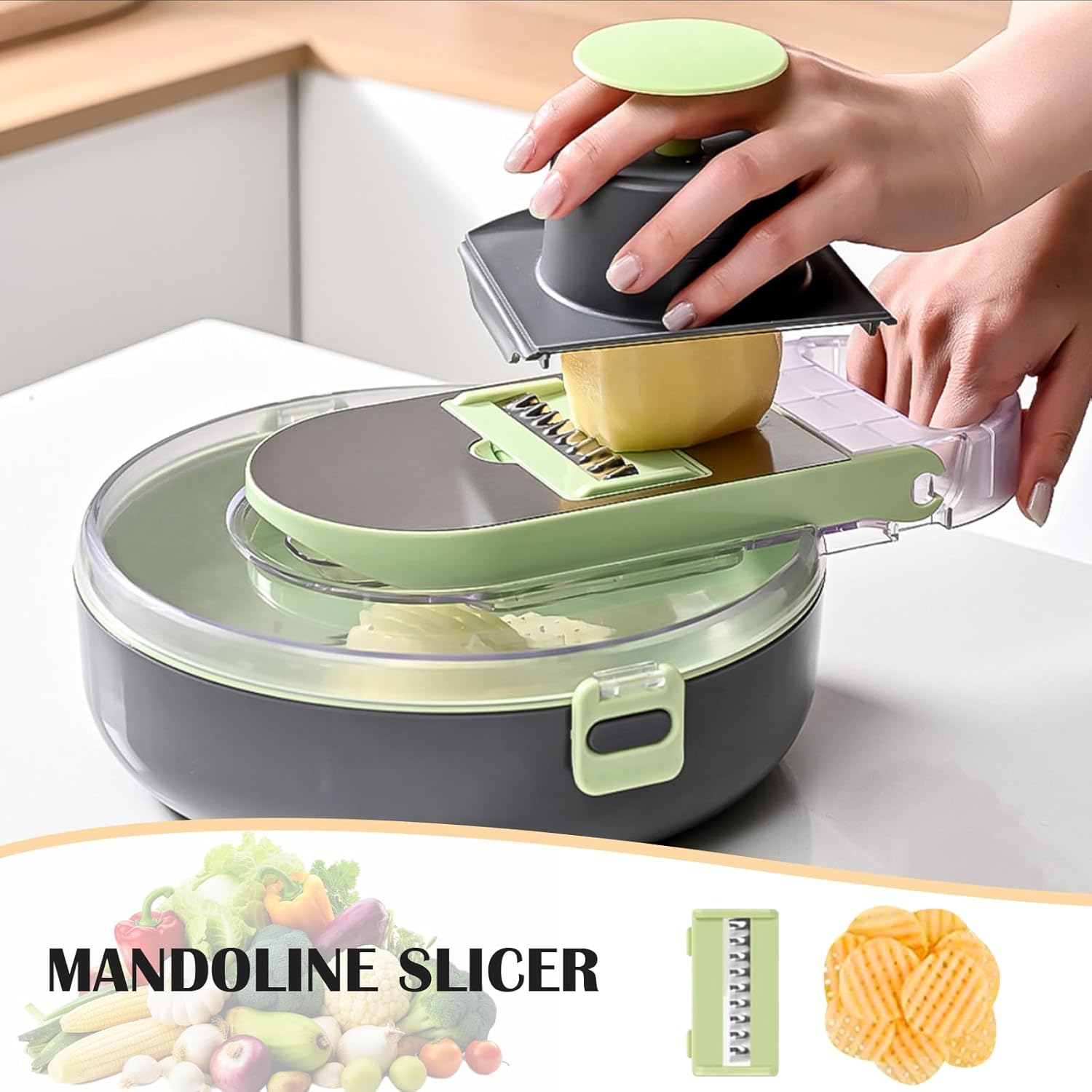8 in 1 Multifunctional Vegetable Chopper