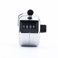 Mini compteur manuel mécanique à 4 chiffres pour comptage au doigt