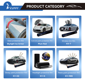 Película Protectora para Parabrisas KVPPF Premium de TPU de 6.5mil, Antiarañazos, 99% de Rechazo de Rayos UV, 90% de Rechazo de Rayos Infrarrojos, Garantía de 5+ Años para Ventanas de Automóviles - Product Image 5