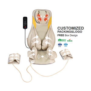 Correcteur Masseur De Dos Et Decou Cervicales Shiatsu Avec Chaleur Petrissage Profond 4D Sans Fil Pour Epaules Et Dos Our Le Dos - Product Image 1