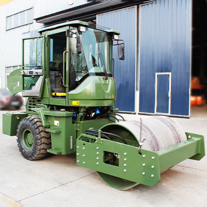 Changchai động cơ Powered nhựa đường Vibro tấm compactor trống duy nhất hướng dẫn sử dụng đường lăn rung compactor - Product Image 3