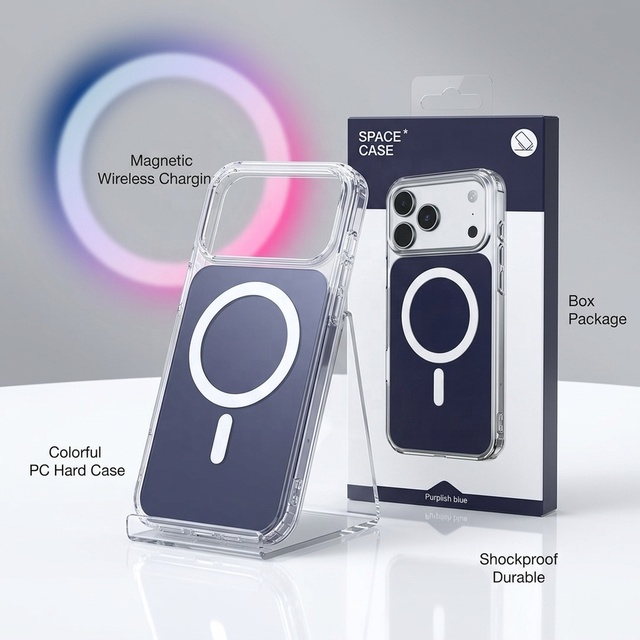 Luxury Slim Colorful Shockproof Magnetic Cell Phone Shell case for IPhone 18 17 Pro Max 16 E 15 S26 S25 Ultra Mobile Cases Cover