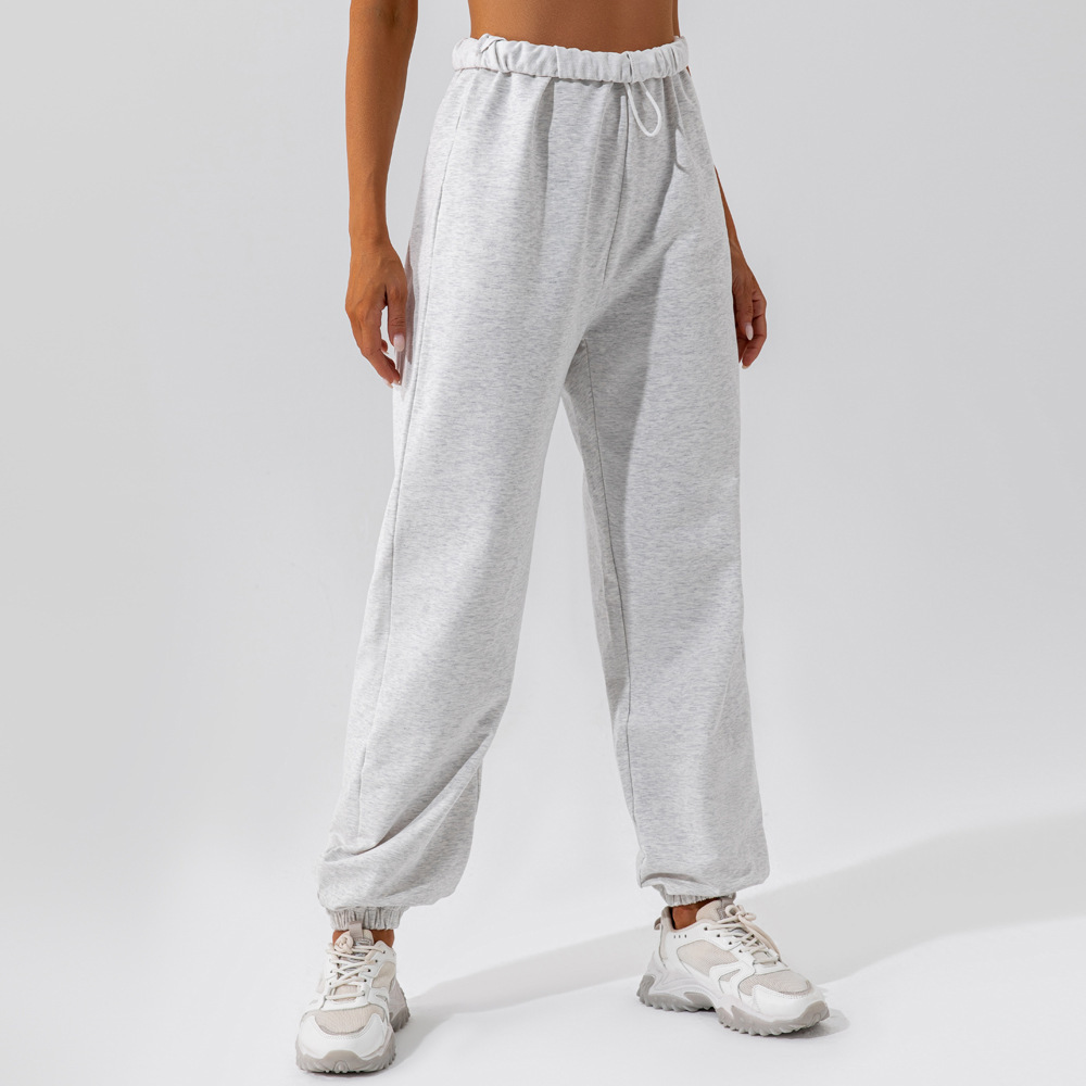 Gray White Sweatpants