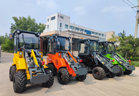 Gratis pengiriman Mini Front End Loader DY840 Mini Wheel is Wheel Loader dengan berbagai lampiran
