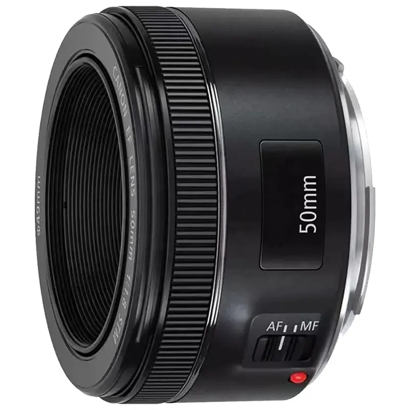동푸 도매 원래 97% 새로운 프라임 렌즈 EF 50mm F1.8 STM 소형 스핏툰 III 표준 고정 초점 SLR 카메라 초상화 렌즈
