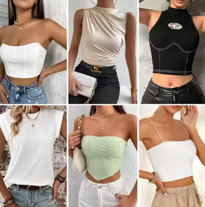 Gaun Kasual Grosir Murah Kaos Campuran Kemasan 2025 Obral Pakaian Wanita Stok Pakaian Pengiriman Acak - Product Image 3
