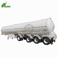 Semi-remorque citerne GPL de 250 bars et 50 000 litres / Citerne GPL pour le transport de bouteilles de gaz / Remorque citerne à carburant