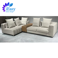 IEasy – meubles de salon, canapé d'angle de haute qualité, canapé d'angle de maison, dernière conception, ensemble de canapé d'angle en cuir moderne