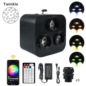 Moteur d'éclairage à fibre <span class=keywords><strong>optique</strong></span> intelligent WiFi RGB+CCT 70W haute puissance, à effet scintillant, contrô<span class=keywords><strong>l</strong></span>é par application, pour plafond étoilé, <span class=keywords><strong>parc</strong></span> à thème, piscine <span class=keywords><strong>L</strong></span> - Product Image 4