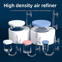 Réservoir de poissons diffuseur d'air acrylique Transparent bulle pierre oxygénante pompe accessoire oxygénant démarreur pierre en gros