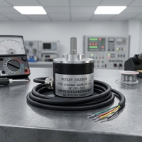 Encodeur rotatif incrémental KASEI LPD3806-50ZM-G5 600P 38mm 5V-24V Sortie NPN