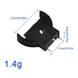 CR2032 CR2025 boîtier de support de <span class=keywords><strong>pile</strong></span> bouton au lithium demi-rond CR <span class=keywords><strong>2032</strong></span> 2025 support de piles prise 3 broches - Product Image 4