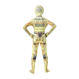 Disfraz de Robot <span class=keywords><strong>C</strong></span>-<span class=keywords><strong>3PO</strong></span> de Golden Star Wholesale, Disfraz de Cosplay de Halloween Unisex para Niños, Poliéster, de TV y Cine - Product Image 6