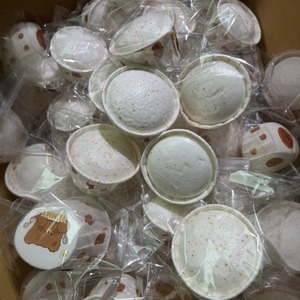 NEW Instagram Viral White Cup Cake Sticky PU Squishy Toy Food-themed Stress Relief <b>for</b> Kids Adults <b>Desk</b> Toy Enhance Mood Therapy - Product Image 3