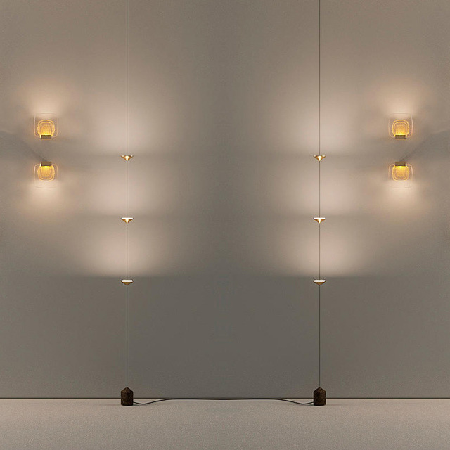 Nordic Minimalist Designer LED Floor Lamp Neutral Light Low Color Rendering Index 111-240V for Living Room Dining Room Bedroom