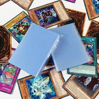 Housses de cartes de jeu de société standard MTG Ultra-Clear 66x91mm Pochettes de cartes de jeux en plastique CPP Taille personnalisée