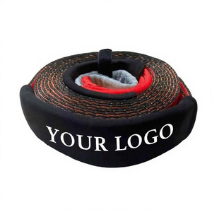 Kit de correa de remolque de recuperación Correa de recuperación resistente de <span class=keywords><strong>3</strong></span> "X 20 pies Resistencia a la rotura de 35,000lb con grilletes de anillo en D de <span class=keywords><strong>3</strong></span>/4" (<span class=keywords><strong>2</strong></span> uds) y bolsa de almacenamiento - Product Image 3