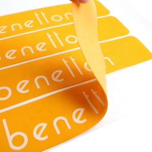 New Design <strong>Silicon</strong> Stickers <strong>Custom</strong> 3D Logo <strong>Soft</strong> High Density Heat Transfer Printing Labels for T-shirt - Product Image 6