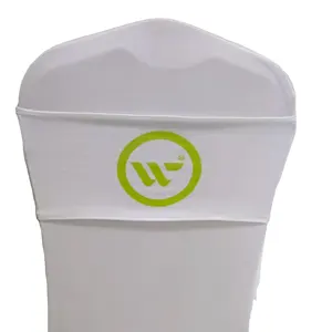Пользовательский логотип с прочной эластичной тканевой крышкой из спандекса для места проведения