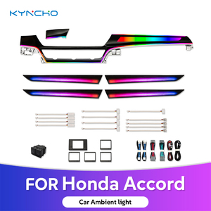 ไฟตกแต่งภายในรถยนต์ KYNCHO สำหรับ Honda Accord ปี <span class=keywords><strong>2018</strong></span>-2022 แบบ LED Symphony  ไฟไดโอดตกแต่งภายในรถยนต์ Symphony ระบบไฟ Ambient Lighting - Product Image 1