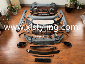 Xlstyling nhà máy bán nóng BodyKit cho Benz w177 Hatchback 19-22 <span class=keywords><strong>c</strong></span>ập nhật lên <span class=keywords><strong>c</strong></span>ản trướ<span class=keywords><strong>c</strong></span> A45 + <span class=keywords><strong>c</strong></span>ản sau + lưới tản nhiệt + váy - Product Image 5