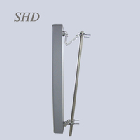 Antena de Panel plano Wifi para exteriores, WLAN, 2,4G, 18dBi, 2300-2500MHz, para cobertura de larga distancia