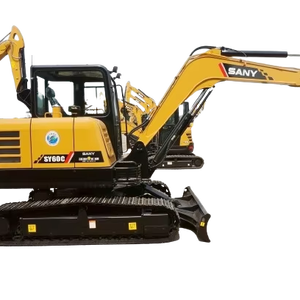 Excavadora Hidráulica Sany SY60C, Equipo Mecánico de Marca Eficiente, Rendimiento Estable, 6 Toneladas, Incluye Motor, 2018 - Product Image 1