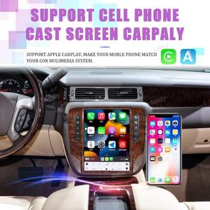 Autoradio à écran vertical 12,1 pouces Qualcomm Android 11 pour GMC Yukon / Chevrolet Tahoe / Silverado 2007-2013 Navigation GPS - Product Image 3