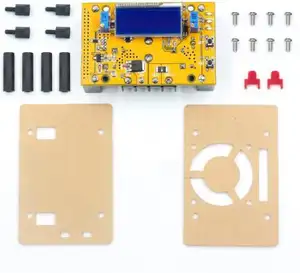 10A DC-DC Adjustable LCD Dual Display CC CV Step-down Power Supply Module Short Circuit Protection + Case DC-DC Boost Converter