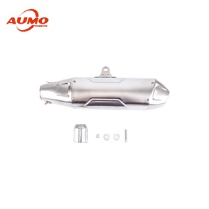 Tubo de escape Pitbike para motocicleta de mejor rendimiento con soporte para <span class=keywords><strong>HONDA</strong></span> CRF250 <span class=keywords><strong>CRF300</strong></span> <span class=keywords><strong>RALLY</strong></span> CRF150 F850 F750 T158 - Product Image 1