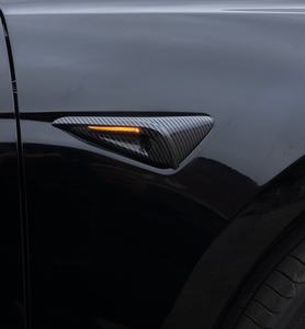 Panneaux de protection de caméra latérale en fibre de carbone ABS style HW4.0 pour <span class=keywords><strong>Tesla</strong></span> Highland <span class=keywords><strong>Model</strong></span> <span class=keywords><strong>3</strong></span> 2025 Juniper <span class=keywords><strong>Model</strong></span> Y - Product Image 3