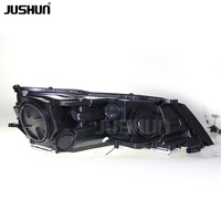 Ensemble de phares LED JUSHUN pour Audi A7 2011-2014, mise à niveau, modification, style RS7, phares avant, accessoires de voiture