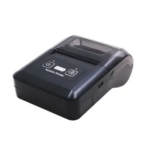 QJ-588 Printer penerimaan POS nirkabel Mini 58mm portabel Printer Bluetooth seluler 2 inci untuk toko atau Restoran