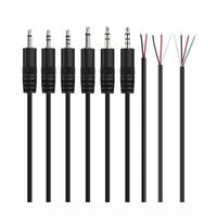 Câble audio jack 3,5 mm mâle-mâle, câble audio auxiliaire 3,5 mm tressé en nylon, câble audio auxiliaire 3,5 mm