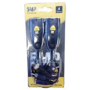 3-في-1 <span class=keywords><strong>Balun</strong></span> فيديو سلبي مع موصل طاقة تيار مستمر و Rj45 إلى جهاز إرسال واستقبال شبكة BNC لملحقات المراقبة - Product Image 1